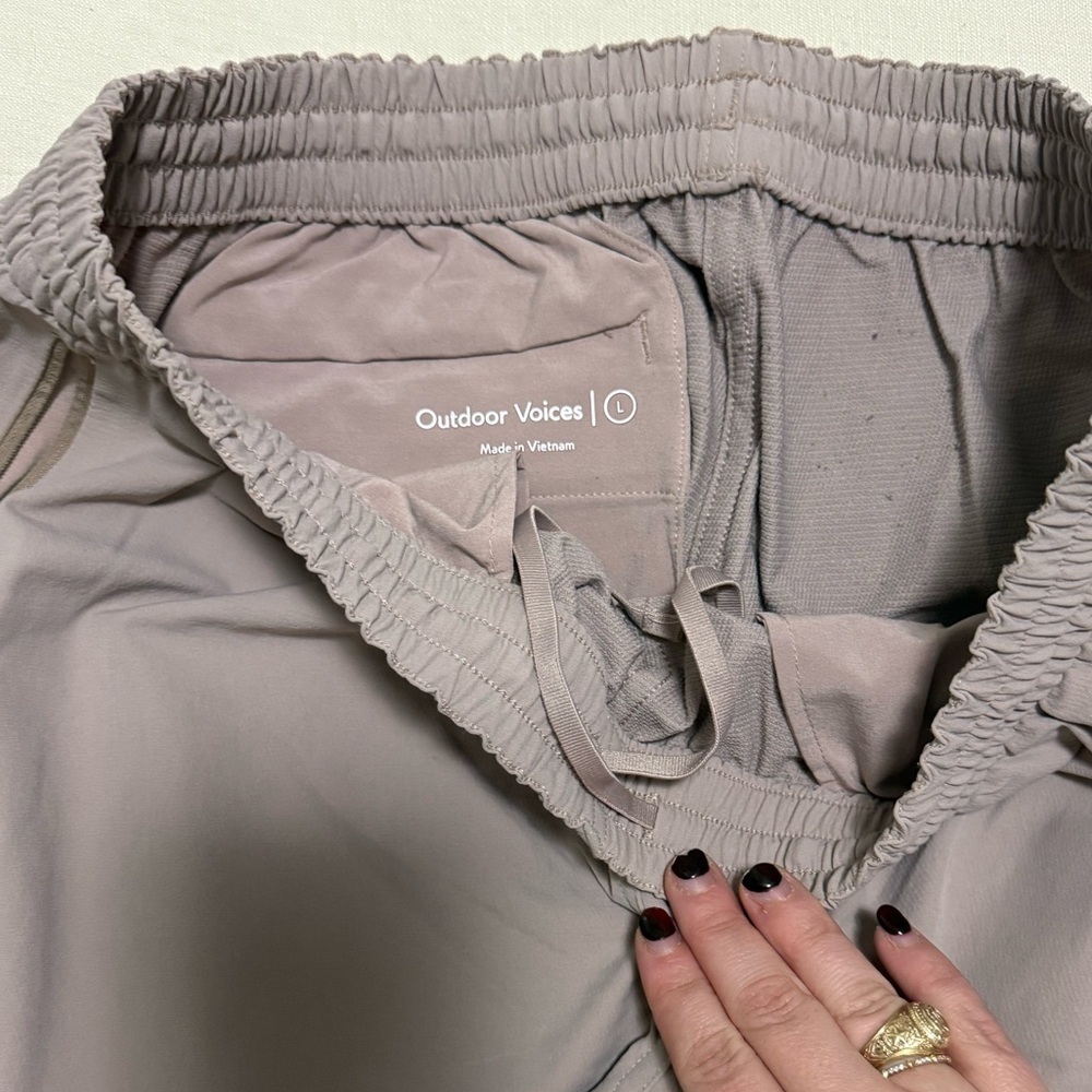 Outdoor Voices RecTrek Pants in mauve pink - Picture 4 of 4